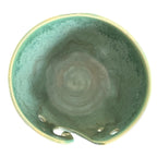 Inside of Small Green Yarn Bowl